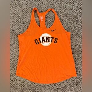 Nike Bright Orange Giants Tank
